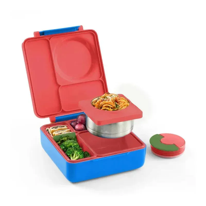 OmieBox - Bento Box for Kids, Red