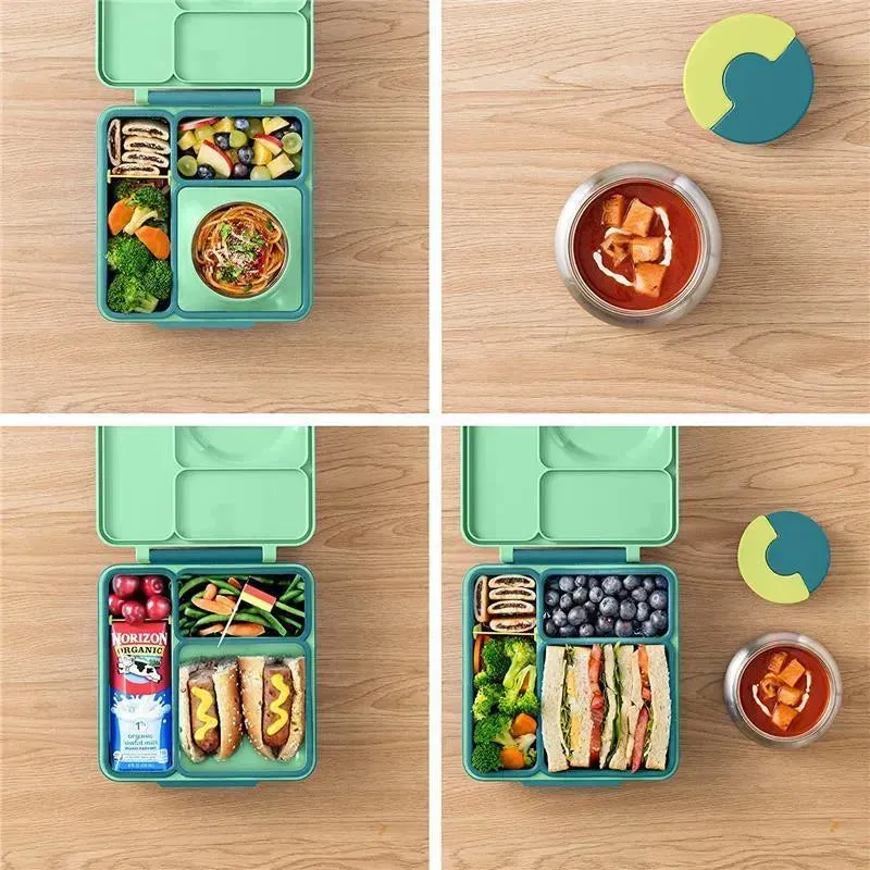 OmieBox - Insulated Bento Box with Leak Proof Thermos Food Jar, Meadow - Image 7