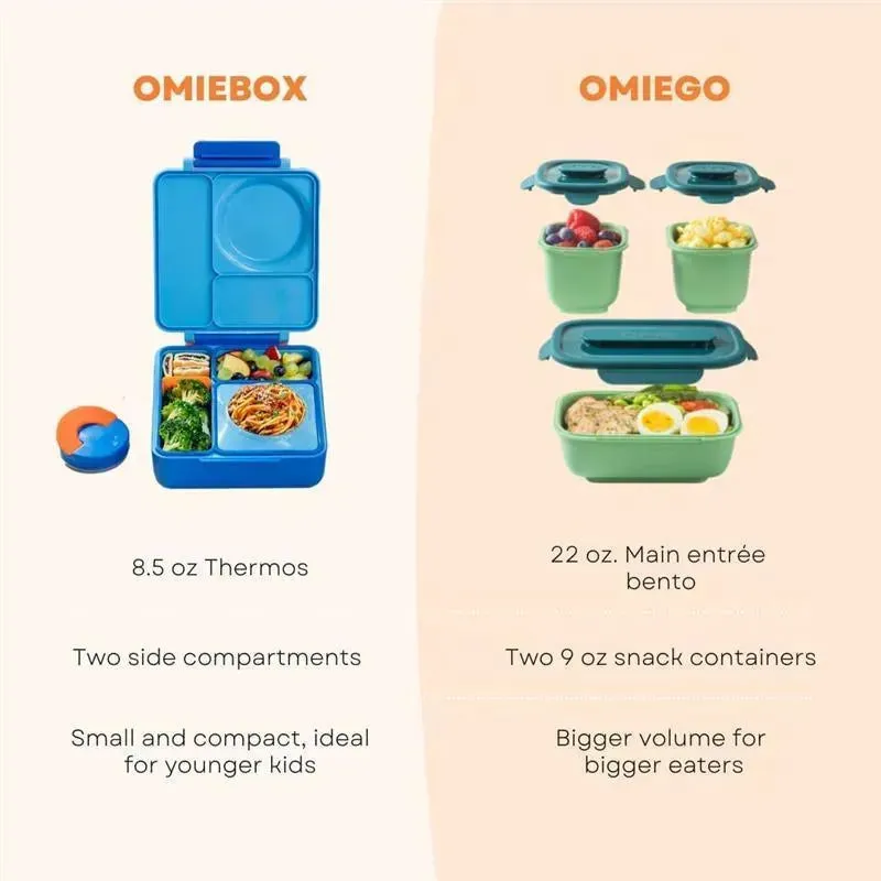 OmieBox - Insulated Bento Box with Leak Proof Thermos Food Jar, Sunshine - Image 5