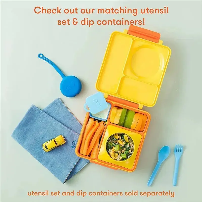 OmieBox - Insulated Bento Box with Leak Proof Thermos Food Jar, Sunshine - Image 6