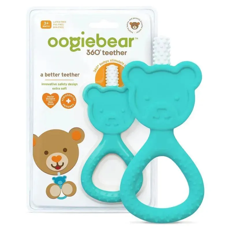Oogiebear - 360° Baby Teether, Seafoam - Image 8