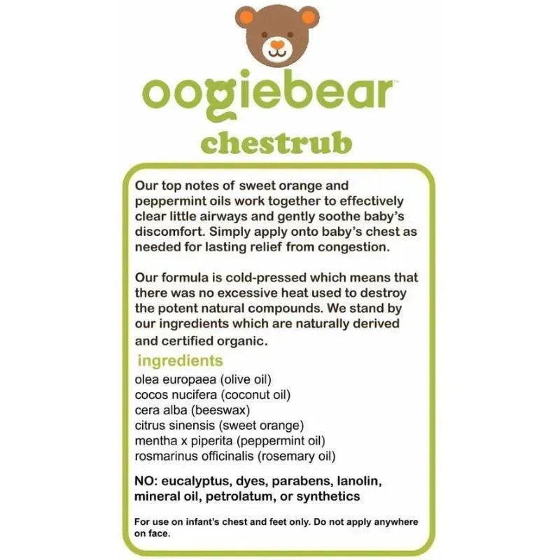 Oogiebear - Baby Chestrub - Image 2