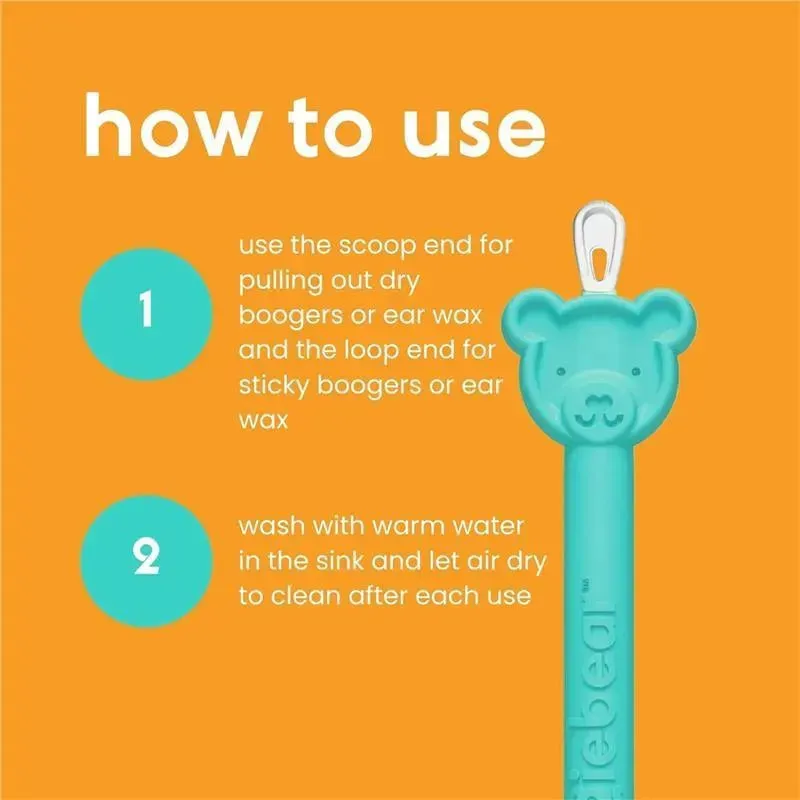 Oogiebear - Nasal Booger And Ear Wax Remover For Babies, Blue - Image 3