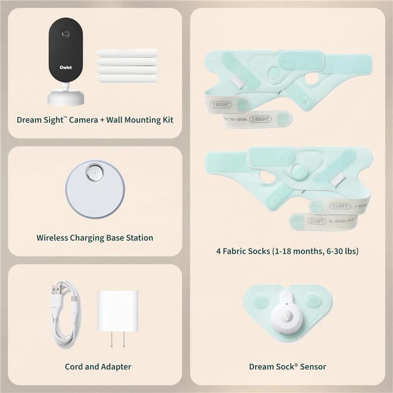 Owlet - Dream Duo™ 3 Baby Monitor Dusty Rose - Image 8