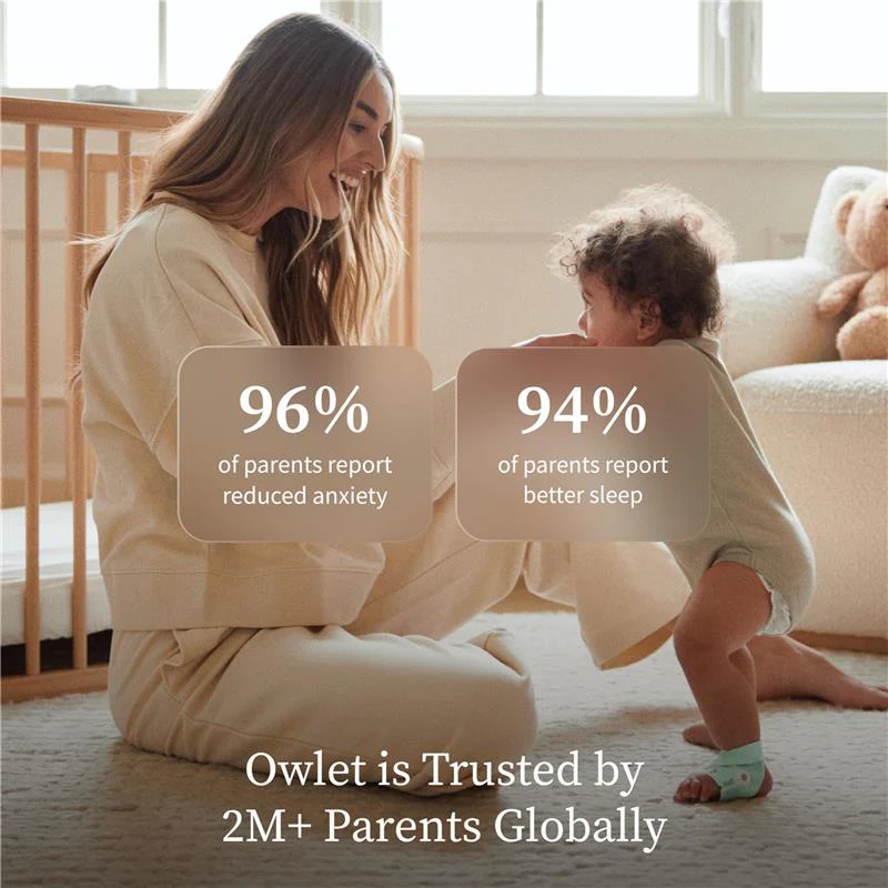 Owlet - Dream Duo™ 3 Baby Monitor Mint - Image 6