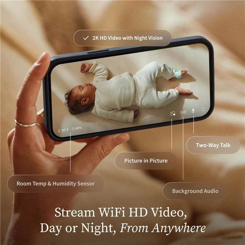 Owlet - Dream Sight Smart HD Video Baby Monitor - Image 2