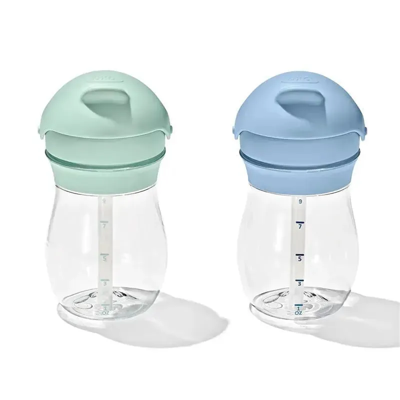 Oxo - 2PkTot Transitions Straw Cup 9 Oz, Opal and Dusk - Image 2