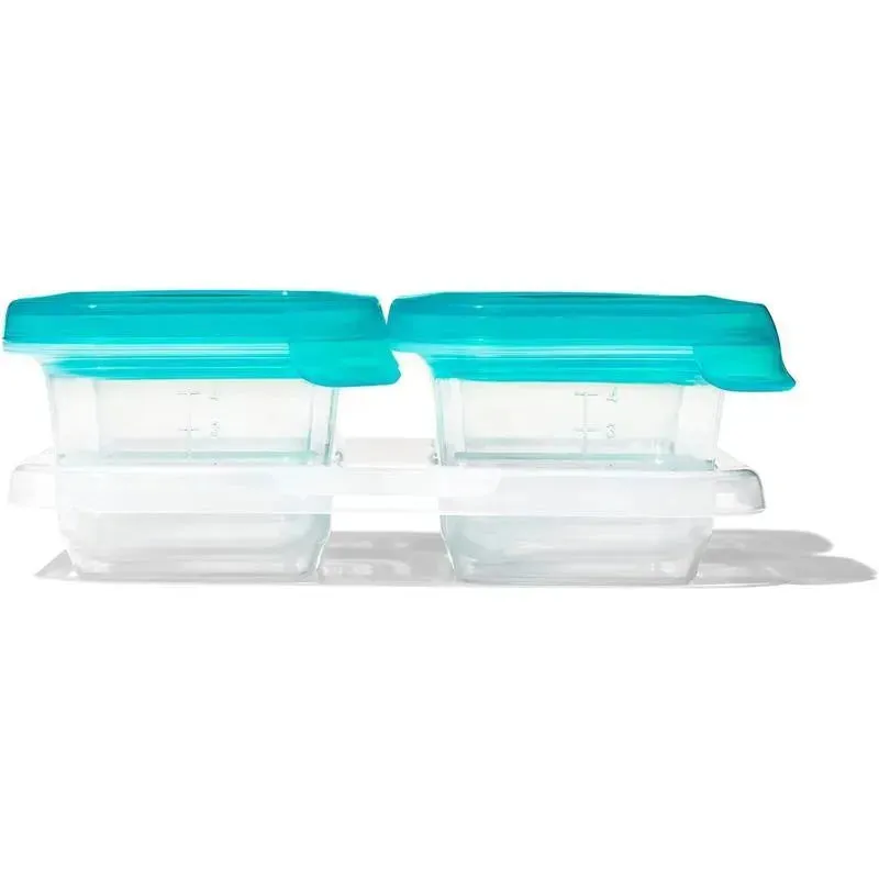OXO - 4Oz Silicone Baby Blocks, Teal - Image 5