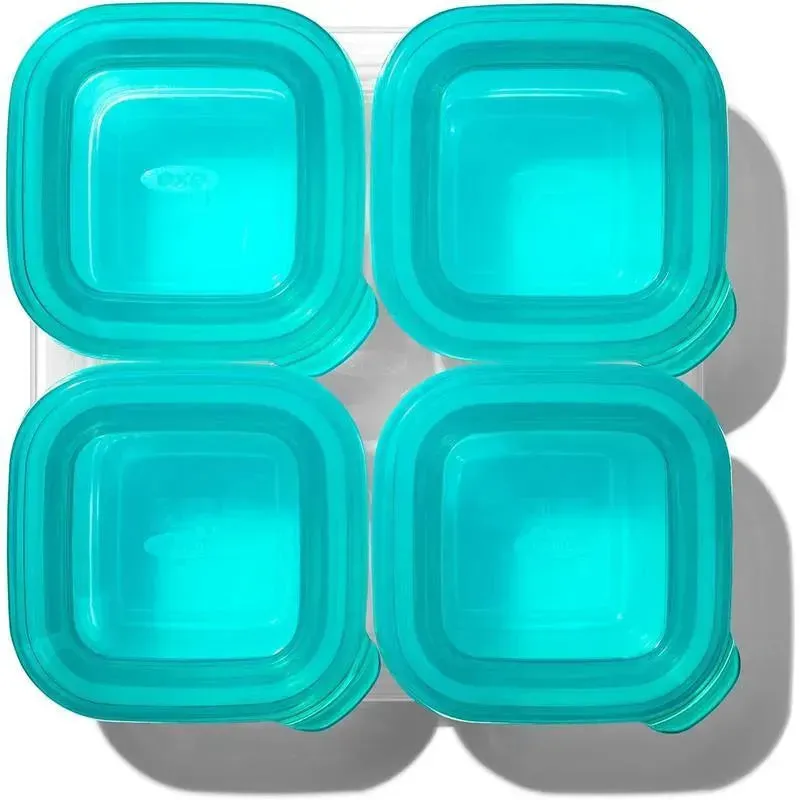 OXO - 4Oz Silicone Baby Blocks, Teal - Image 6