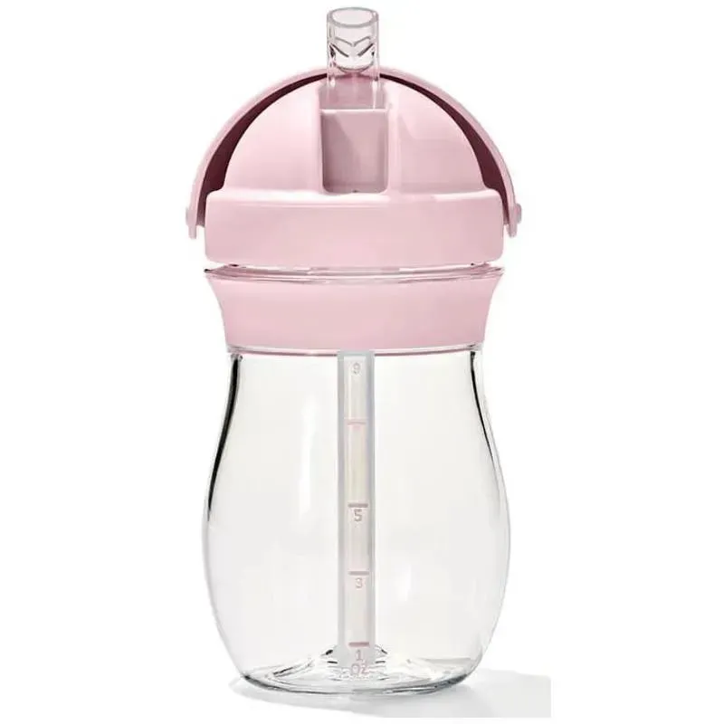 Oxo - 9 Oz Tot Transitions Straw Cup, Blossom