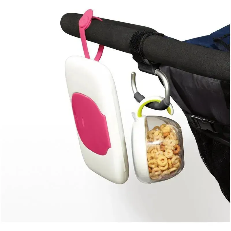 Oxo - 2Pk Tot Handy Stroller Hook, Grey - Image 4