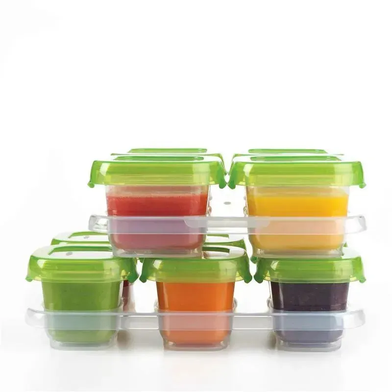 OXO Tot 12-Piece Baby Blocks Set, Tot Green - Image 2