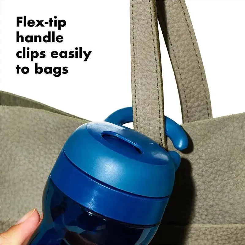 OXO - Tot Adventure Water Bottle Navy, Plastic - Image 3