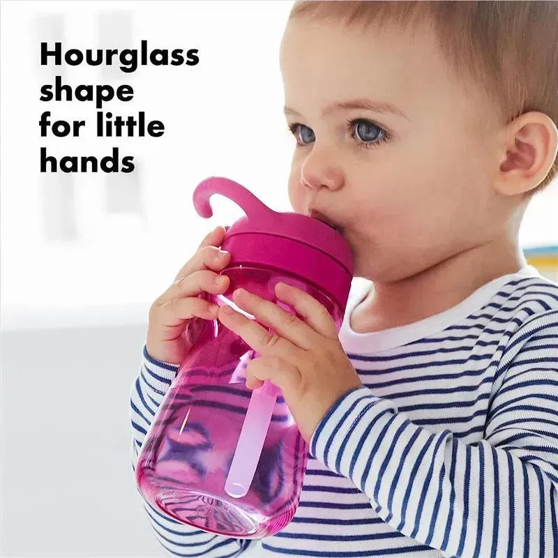OXO - Tot Adventure Water Bottle Pink, Plastic - Image 4