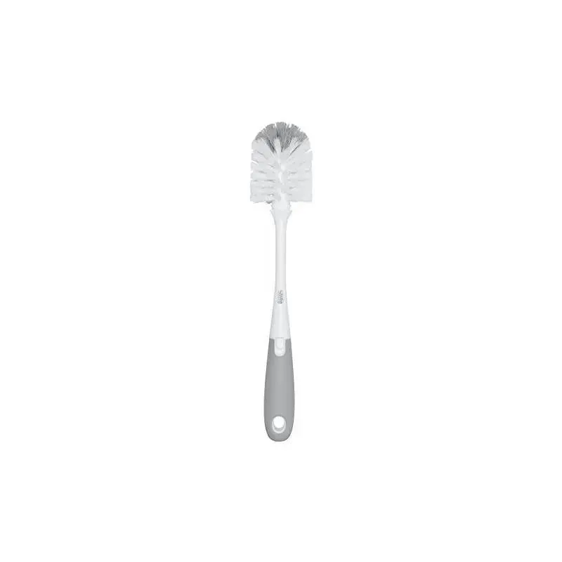 OXO Tot Bottle Brush with Bristle Cleaner & Stand - Gray - Image 3