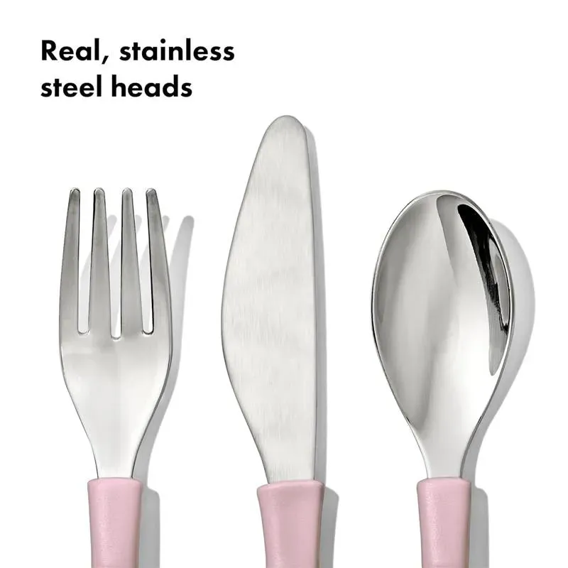 Oxo - Tot Cutlery For Big Kids, Blossom - Image 5