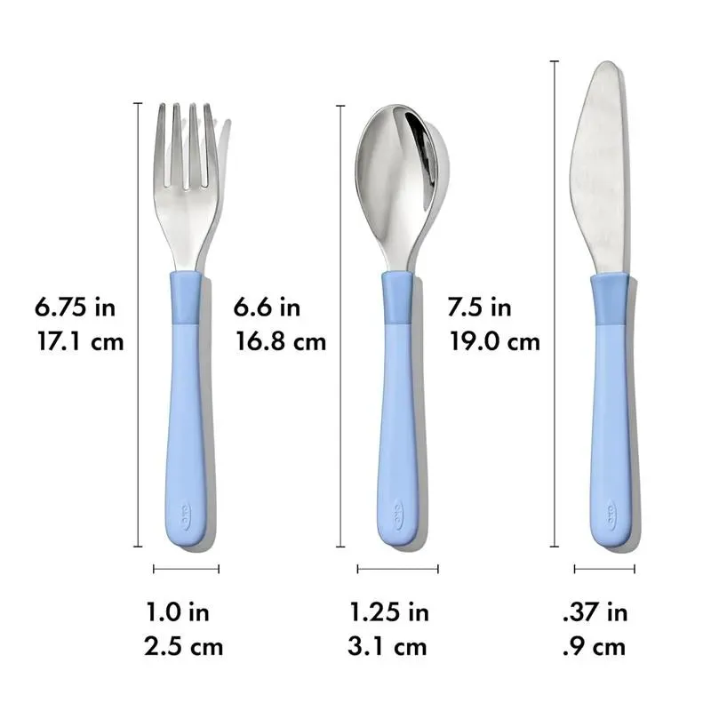 Oxo - Tot Cutlery For Big Kids, Dusk - Image 4