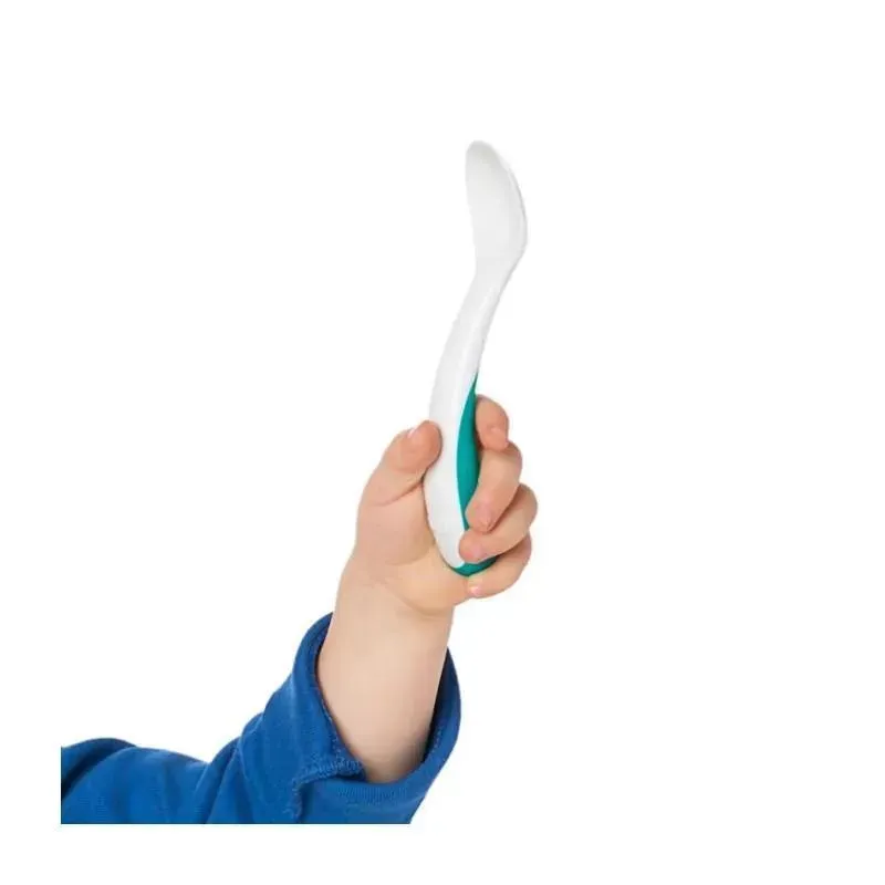 Oxo - 4Pk Tot Plastic Fork & Spoon Multipack, Teal - Image 4