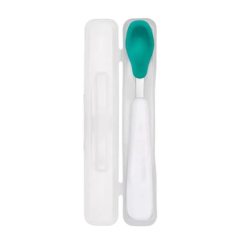 Oxo - Tot On-the-Go Feeding Spoon with Travel Case, Teal