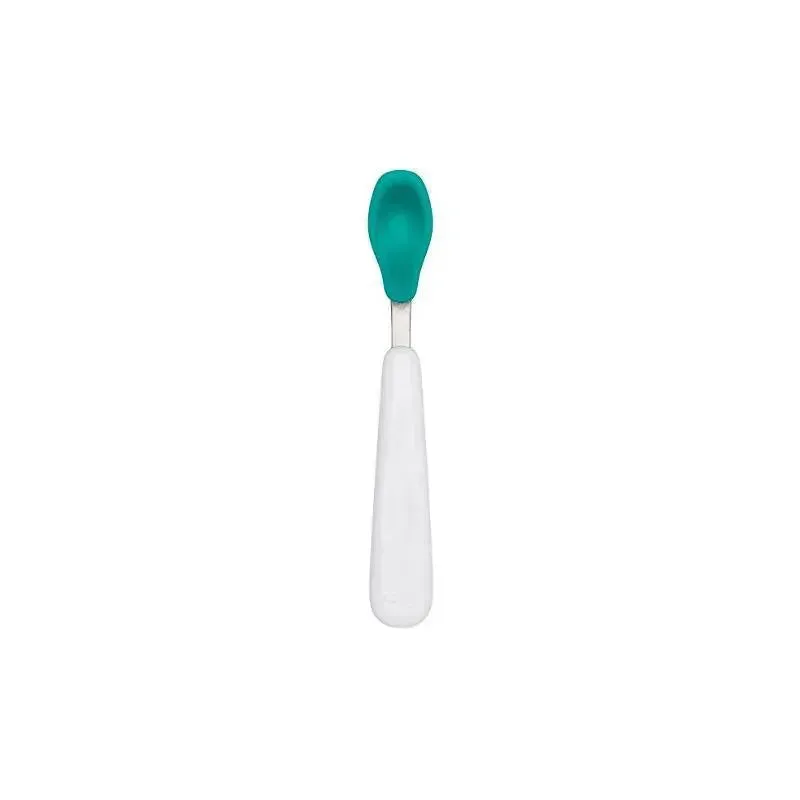 Oxo - Tot On-the-Go Feeding Spoon with Travel Case, Teal - Image 4