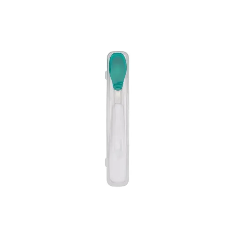 Oxo - Tot On-the-Go Feeding Spoon with Travel Case, Teal - Image 5