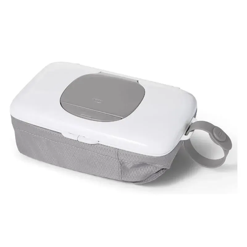Oxo - Tot On-the-Go Wipes Dispenser with Diaper Pouch, Grey