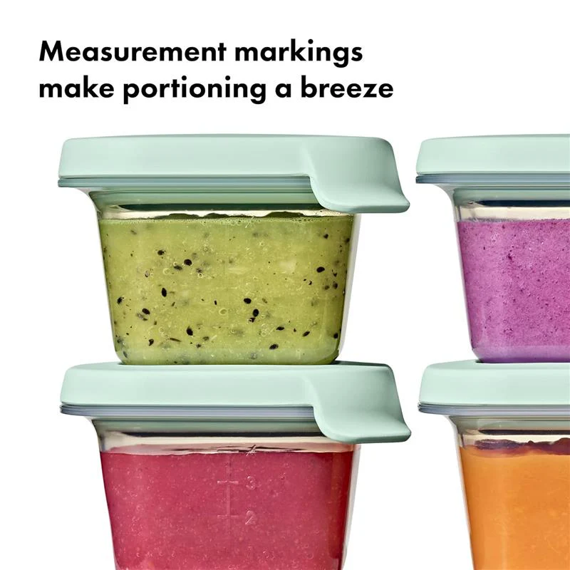 Oxo - Tot Silicone Baby Blocks Food Storage Container 4 Oz - Image 3