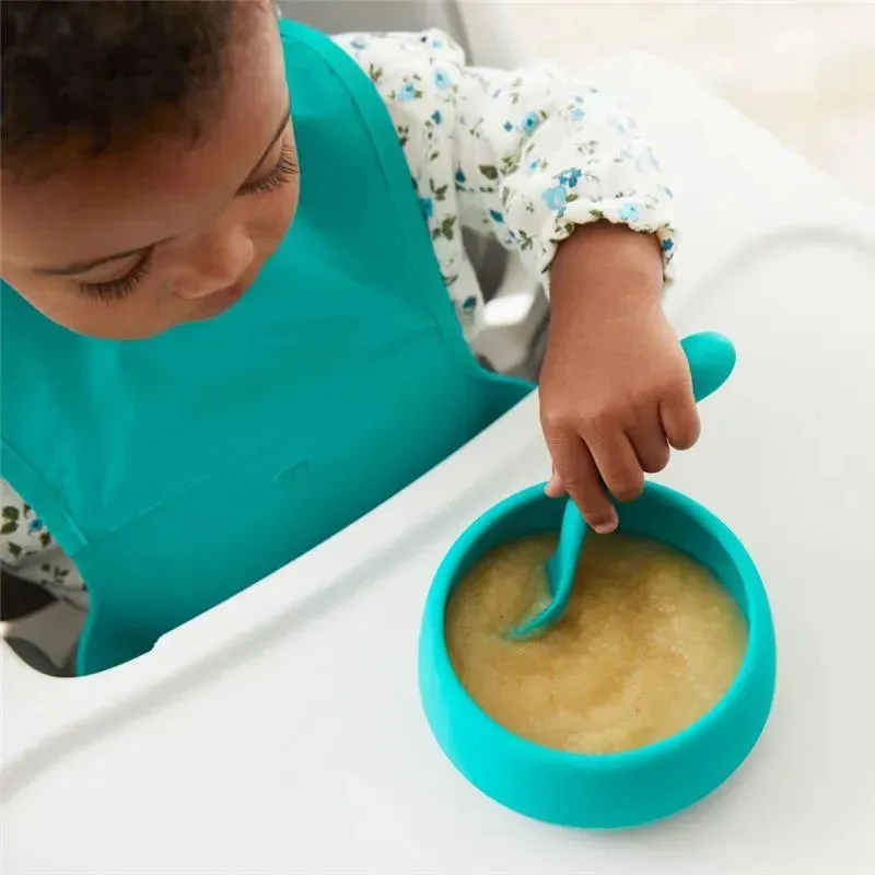 Oxo - Tot Silicone Bowl, Teal - Image 2