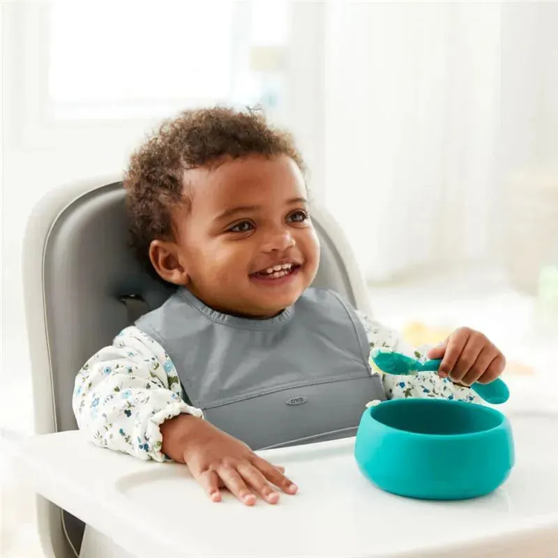 Oxo - Tot Silicone Bowl, Teal - Image 4