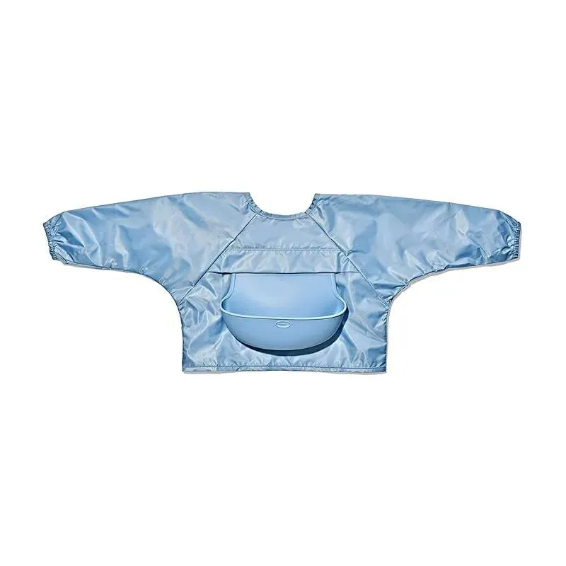 Oxo - Tot Sleeved Roll Up Bib, Dusk