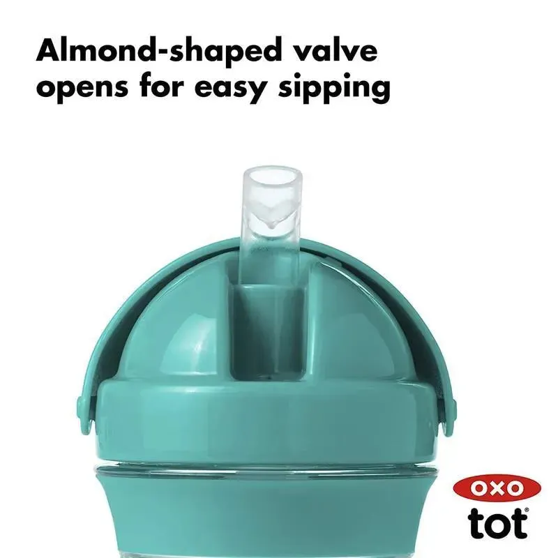 OXO - 9 Oz Tot Transitions Straw Cup, Teal - Image 2