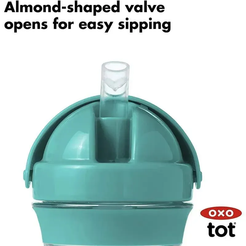 OXO - 9 Oz Tot Transitions Straw Cup, Teal - Image 5