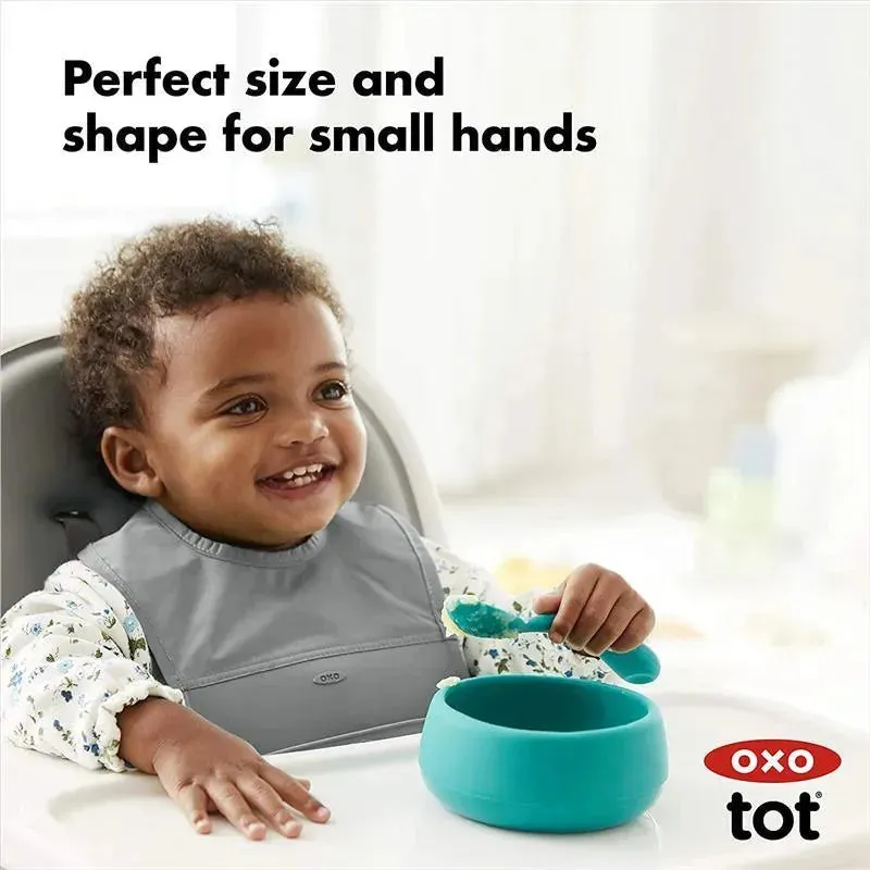 Oxo - Tot Silicone Bowl, Navy - Image 3