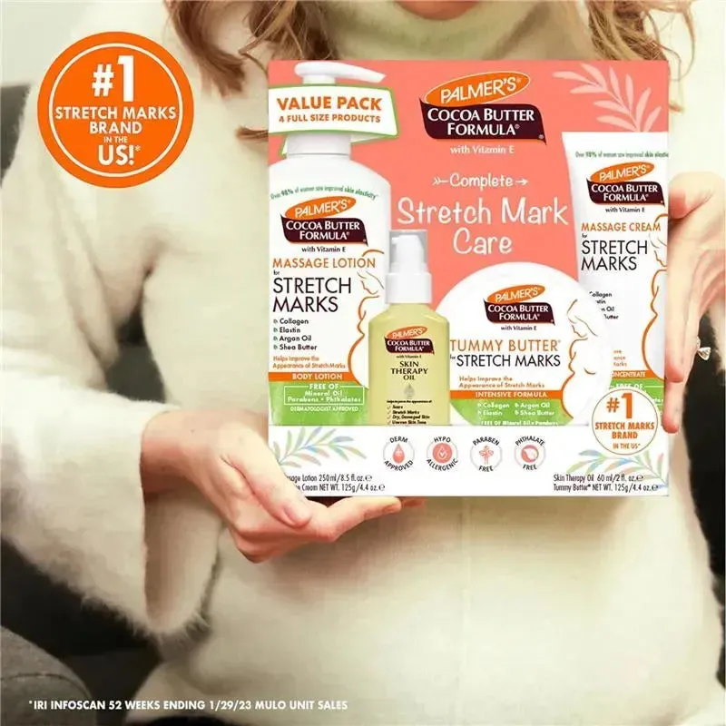 Palmer's - Cocoa Butter Formula Pregnancy Skin Care Kit for Stretch Marks and Scars - Image 15