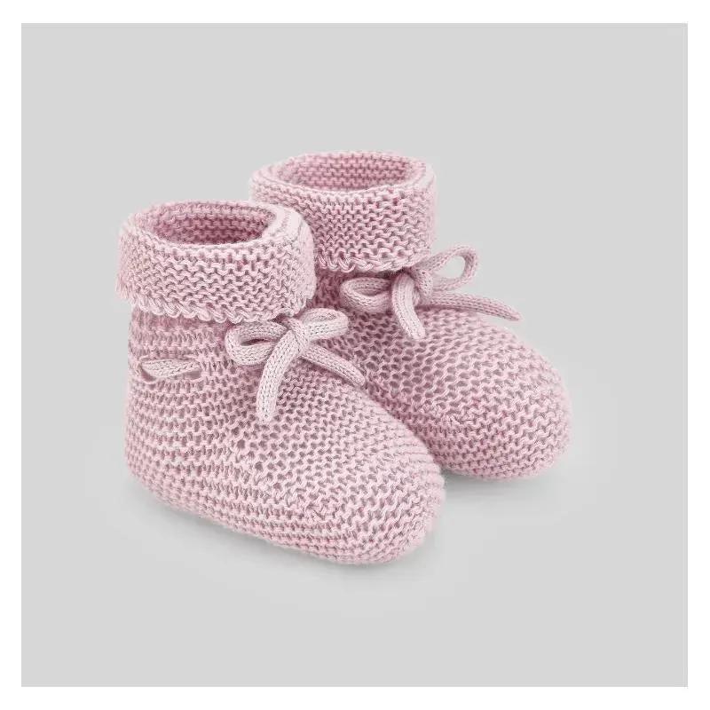 Paz Rodriguez - Baby Knit Newborn Booties, Magnolia
