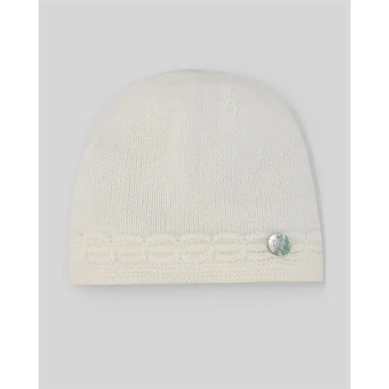 Paz Rodriguez - Baby Knit Newborn Hat, Cream/Beige