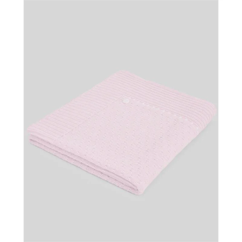 Paz Rodriguez Blanket Albor, Chalk Pink/White