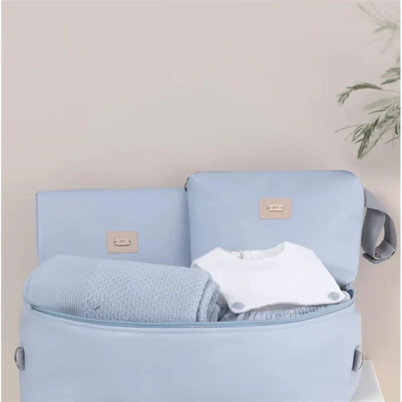 Paz Rodriguez Blanket Espuma, Sky Blue - Image 3