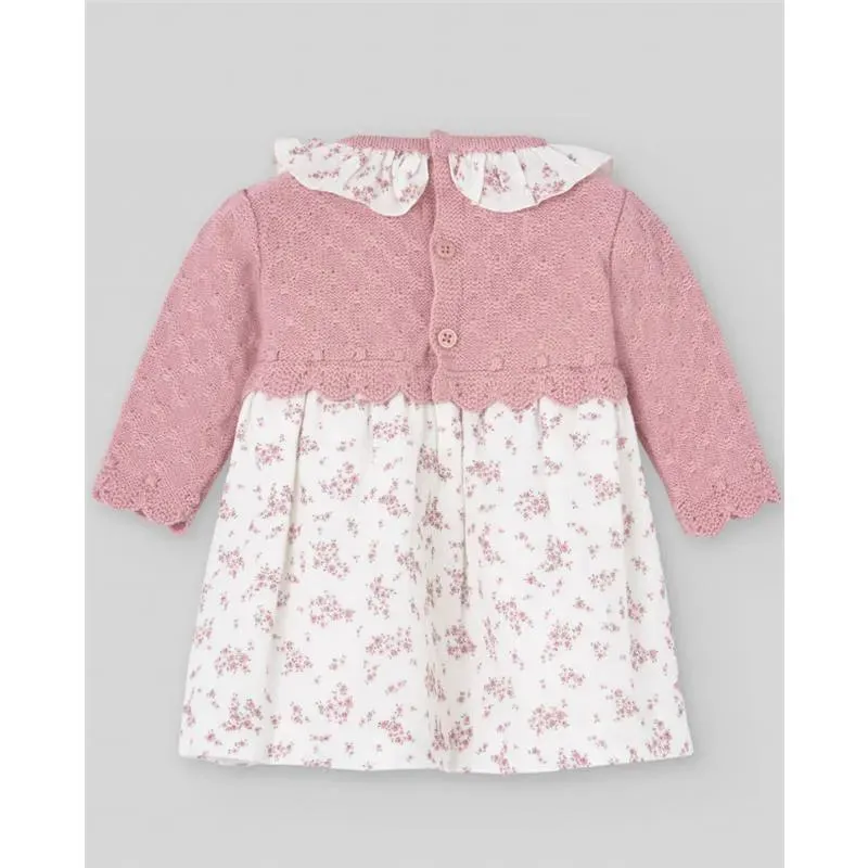 Paz Rodriguez - Girl Dress & Bloomer Set Dama, Makeup Pink - Image 2