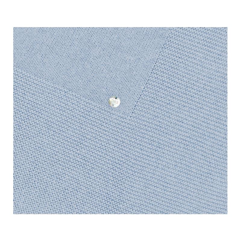 Paz Rodriguez - Knit Newborn Blanket Esencial, Dutch Blue - Image 2
