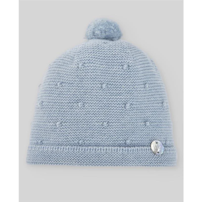 Paz Rodriguez - Knit Newborn Hat Erizos Chalk Blue