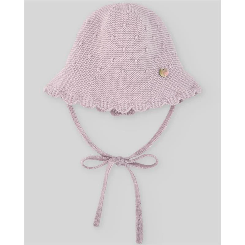 Paz Rodriguez - Knit Newborn Hat Erizos Mauve