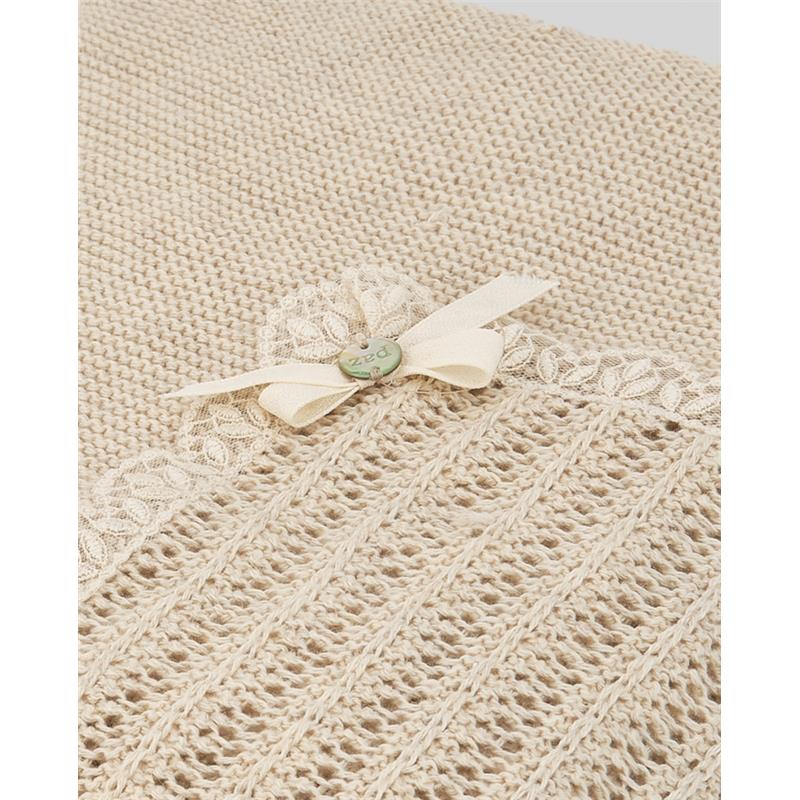 Paz Rodriguez - Knit Newborn Shawl Alegria Light Brown - Image 2