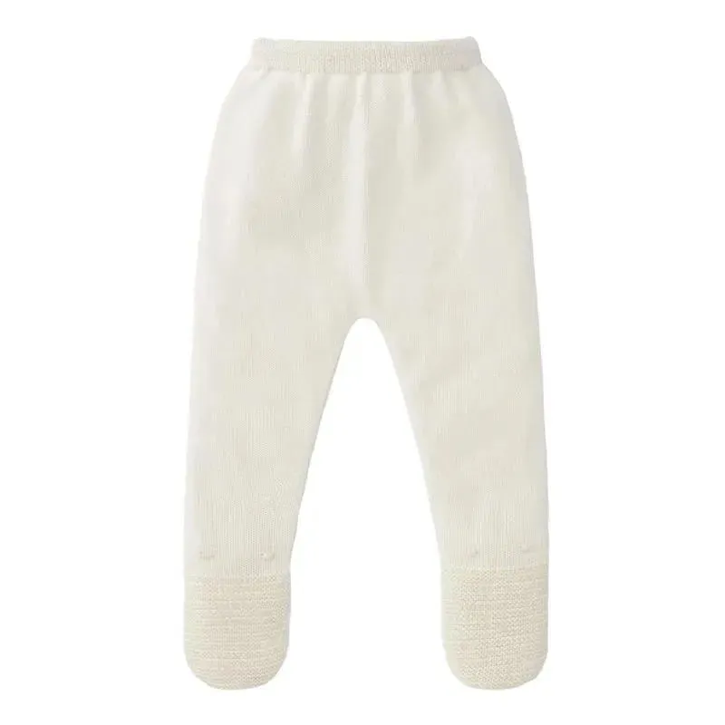 Paz Rodriguez - Take Me Home Knit Sweater & Leggins Set Luz V23, Cream - Image 3