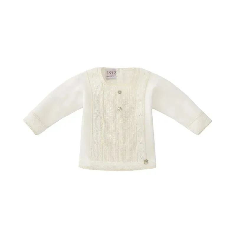 Paz Rodriguez - Take Me Home Knit Sweater & Leggins Set Luz V23, Cream - Image 5