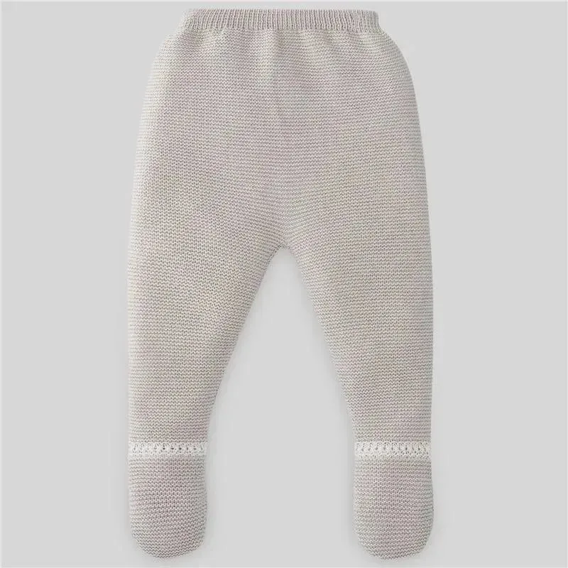 Paz Rodriguez - Take Me Home Set Knit Sweater & Leggings Luar, Linen/Cream - Image 3