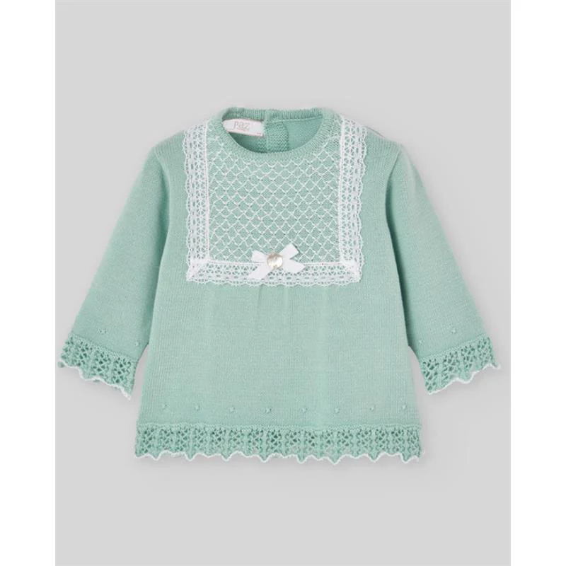 Paz Rodriguez Take Me Home Sweater & Leggin Cauce, White/Chalk Pink - Image 2