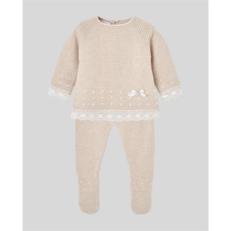 Paz Rodriguez Take Me Home Sweater & Leggin Nectar, Linen/White