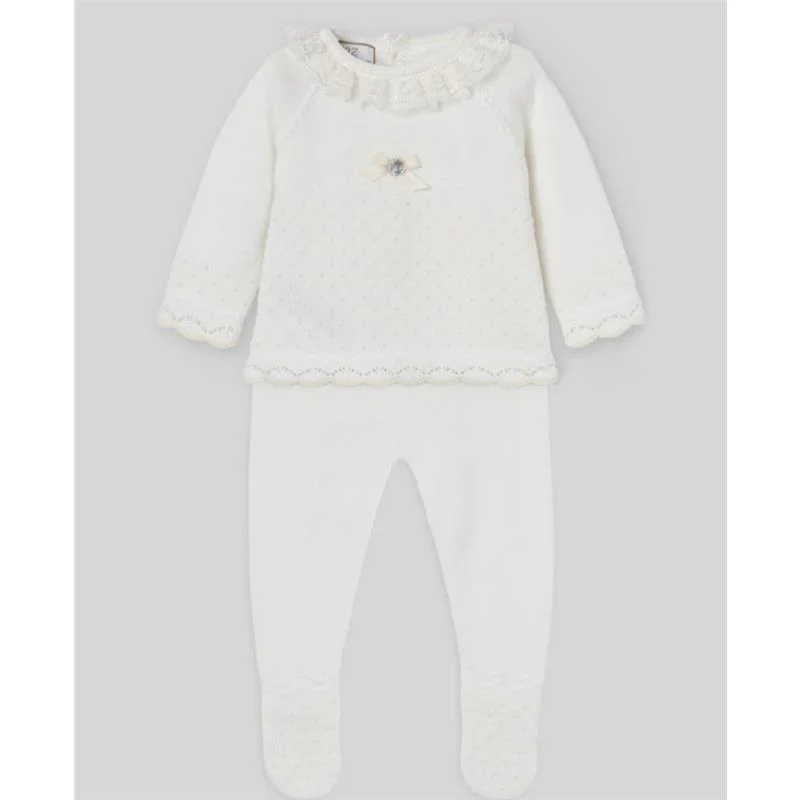 Paz Rodriguez Take Me Home Sweater & Leggin Paz, Chalk Pink/Cream