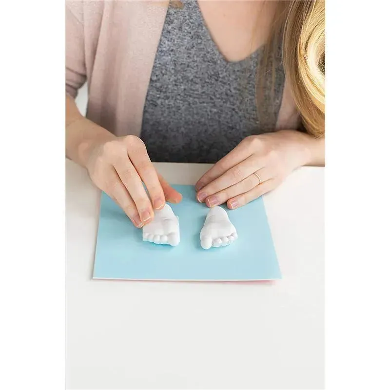 Pearhead 3D Baby Hand Or Foot Print Frame And Impression Kit, Girl or Boy Keepsake - Image 4